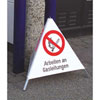 Safety Faltsignal Signalbespannung aus Kunststoffgewebe, PVC-beschichtet,