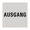Symbolschilder zur Raumkennzeichnung selbstklebend Graphic-Line Alu silber