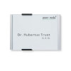ALUMINO T�rschilder bruchsichere Acrylglasabdeckung, 2 seitl. Verschlussclips,