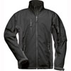Softshell-Jacke, schwarz/grau,