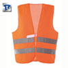 Warnschutzwesten Warnbekleidung Warnschutzweste, Farbe: fluoreszierend orange,