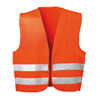 Warnschutzwesten Warnbekleidung Farbe: fluoreszierend orange,