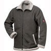 Berber-Fleece-Jacke, grau/grau,
