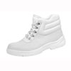 Arbeitsschuhe Praxis Krankenhaus Fu�schutz S2 Sicherheits-Schn�rstiefel, wei�, Norm EN 20345 S2, Schuhweite 10,5,