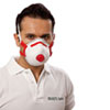 Atemschutzmasken FFP3/V FEINSTAUB-FILTERMASKE, Schutz gegen giftige und hochgiftige Partikel