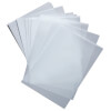 Volltransparente Polyesterfolie DIN A4 Beschriftungseinlagen f�r Laserdrucker, VP: 10 Bogen