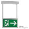 CEAG Notbeleuchtung Deckenmontageset f�r Einzelbatterieleuchte GuideLed,