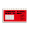 Dokumententasche Textaufdruck: Lieferschein Rechnung Packing List - Invoice