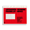 Dokumententasche Textaufdruck: Lieferschein Rechnung Packing List - Invoice