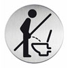 Piktogramme rund Symbol: Bitte setzen