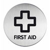 Piktogramme rund Aufschrift/Symbol: FIRST AID