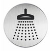 Piktogramme rund Symbol: Dusche