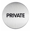 Piktogramme rund Aufschrift: PRIVATE