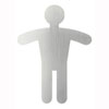 Piktogramme Symbol Herr (ausgestanzte Figur)