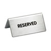 Tischaufsteller Aufschrift: RESERVED