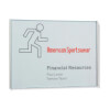 FRAME T�rschilder extrem flache Bauweise, Abdeckung aus 3 mm ESG,