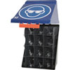 Aufbewahrungssysteme f�r PSA GEBRA Box Maxi f�r Schutzbrillen, blau, f�r 12 Brillen,