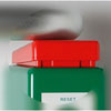Geh�use gr�n nach RAL 6029, mit Profilhalbzylinder,