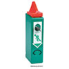 GfS Einhand (EH)-T�rw�chter f�r Panikstangen mit Voralarm-Modul Geh�use langnachleuchtend, mit Profilhalbzylinder,