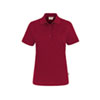 Berufsbekleidung Poloshirts HAKRO Damen-Poloshirt 'performance', weinrot,