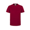 Berufsbekleidung T-Shirts HAKRO T-Shirt 'performance', weinrot,