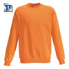 Berufsbekleidung Sweatshirt HAKRO Sweatshirt 'performance', orange,