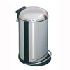 Treteimer 16 Liter, Geh�use und Deckel aus Edelstahl,