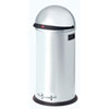 Abfallbeh�lter Hailo Gro�raum-Abfallbox KickVisier 50 aus Edelstahl,