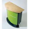 mit Aluschrank, Informations-/ Werbes�ule