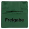 Magnetische Kennzeichnungspads, beidseitig bedruckt Text: Qualit�tskontrolle Freigabe, Farbe gr�n