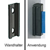 Gurtabsperrsystem GANGWAY Wand-Schuhstecker, schwarz
