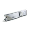 OCEAN Tischaufsteller inkl. 1/2 DIN A6 Schild und Visitenkartenhalter,