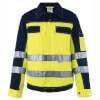 Warnschutzkleidung Warnschutzjacken PLANAM Warnschutz-Bundjacke, gelb-marine
