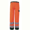 Warnschutzkleidung Warnschutzhosen PLANAM Warnschutz-Bundhose, orange-gr�n