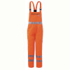 Warnschutzkleidung Warnschutzhosen PLANAM Warnschutz-Latzhose, orange