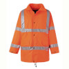 Warnschutzkleidung Warnschutzjacken PLANAM Warnschutz-Parka, orange,