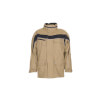 Arbeitsjacken Allwetterjacken PLANAM Allwetterjacke Plaline, beige-schwarz,