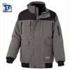 K�lteschutzkleidung K�lteschutzjacken PLANAM Jacke GREY-LINE, grau-schwarz,