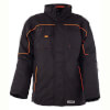 K�lteschutzkleidung K�lteschutzjacken PLANAM Jacke PIPER, schwarz-orange,