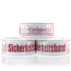Selbstklebendes PVC-Packband Sicherheitsband (wei�)