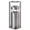 Ascher Standascher Abfallbeh�lter rosconi Ascher / Abfallbeh�lter mit Dach, selbstverl�schend,