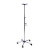 Sanit�tsraumausstattung S�HNGEN Infusions-Fahrstativ, 5-strahliges Formfu�kreuz 