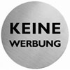 Piktogramm Graphic Line Text: Bitte keine Werbung