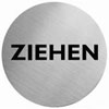 Piktogramm Graphic Line Text: Ziehen