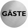 Piktogramm Graphic Line Text: G�ste