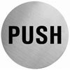 Piktogramm Graphic Line Text: Push