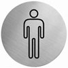 Piktogramm Graphic Line Symbol: WC Herren