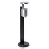 Ascher Standascher TKG mit Regendach, RONDO, Sicherheits-Ascher aus Edelstahl, mit Standfu�,