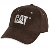 Baseball-Cap, braun, mit wei�em Logo,