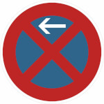 Verkehrsschilder f�r die Betriebskennzeichnung